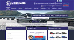 Desktop Screenshot of marshams.co.uk